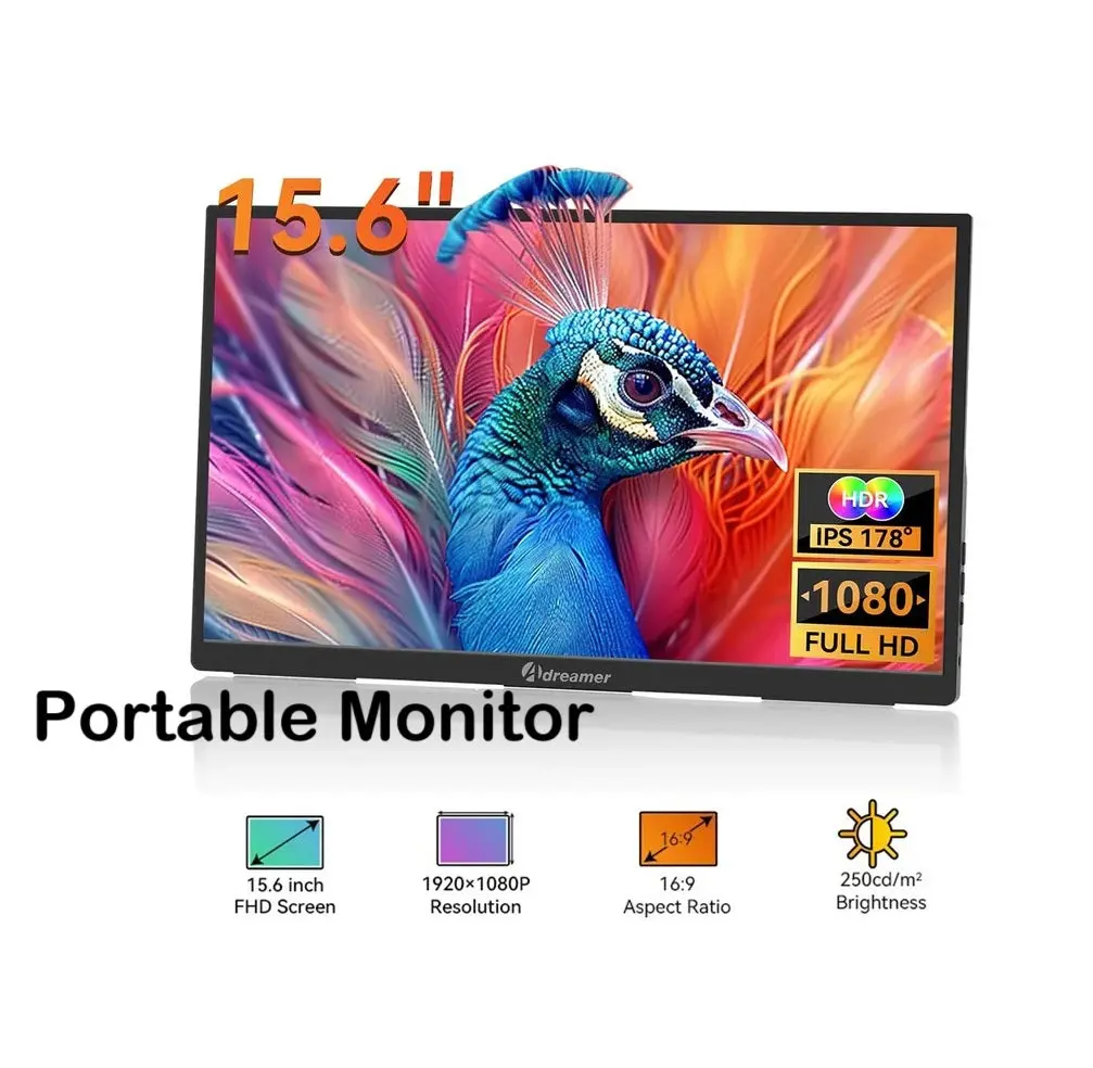 Starkvision Portable Monitor 15.6 Fhd Ips 60Hz 1