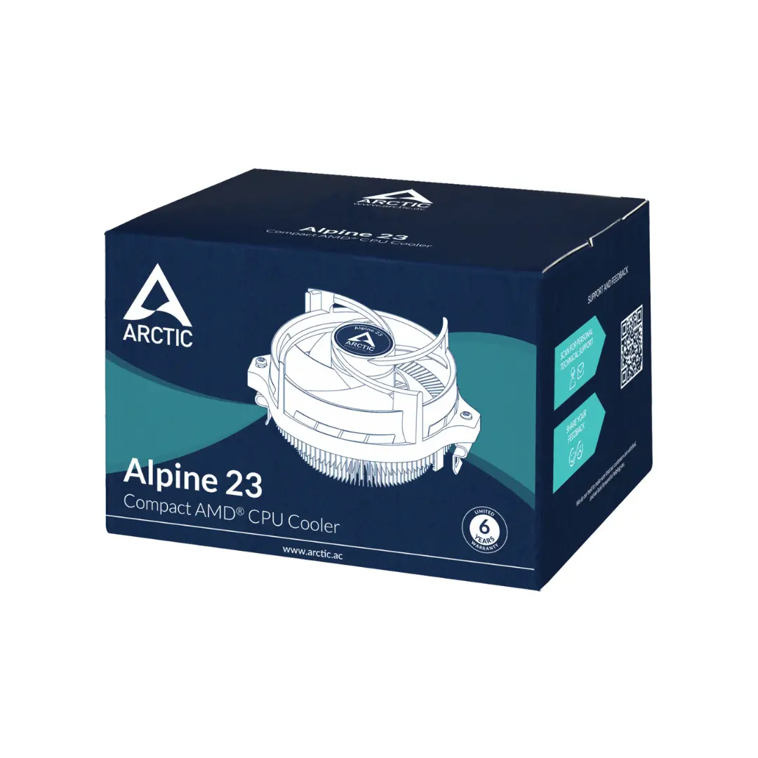 Arctic Alpine 23 Compact Amd Cpu Cooler 1