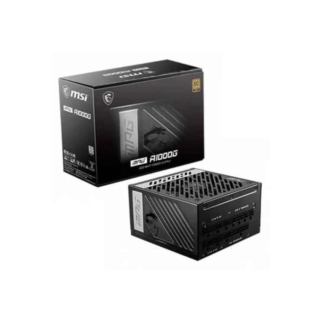 Msi Mpg A1000g 1000W Gold Fully Modular 1