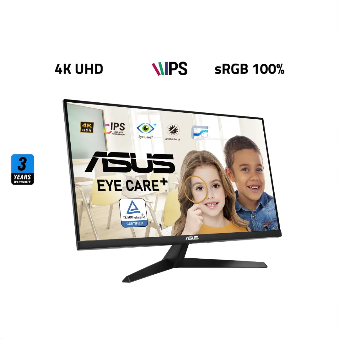 Asus Vy27uq 27 Inch, 4K (3840X2160) 60Hz, 5Ms Ips, Flat, Monitor 1