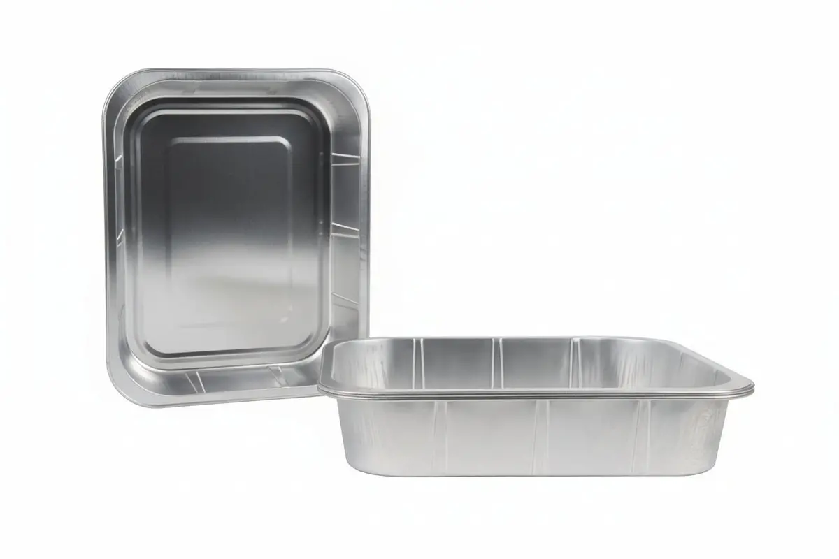 Cookinglife Grill Bbq Aluminium Bakjes / Bbq Grill Tray - 32 X 26 Cm - Herbruikbaar  - 5 Stuks 1