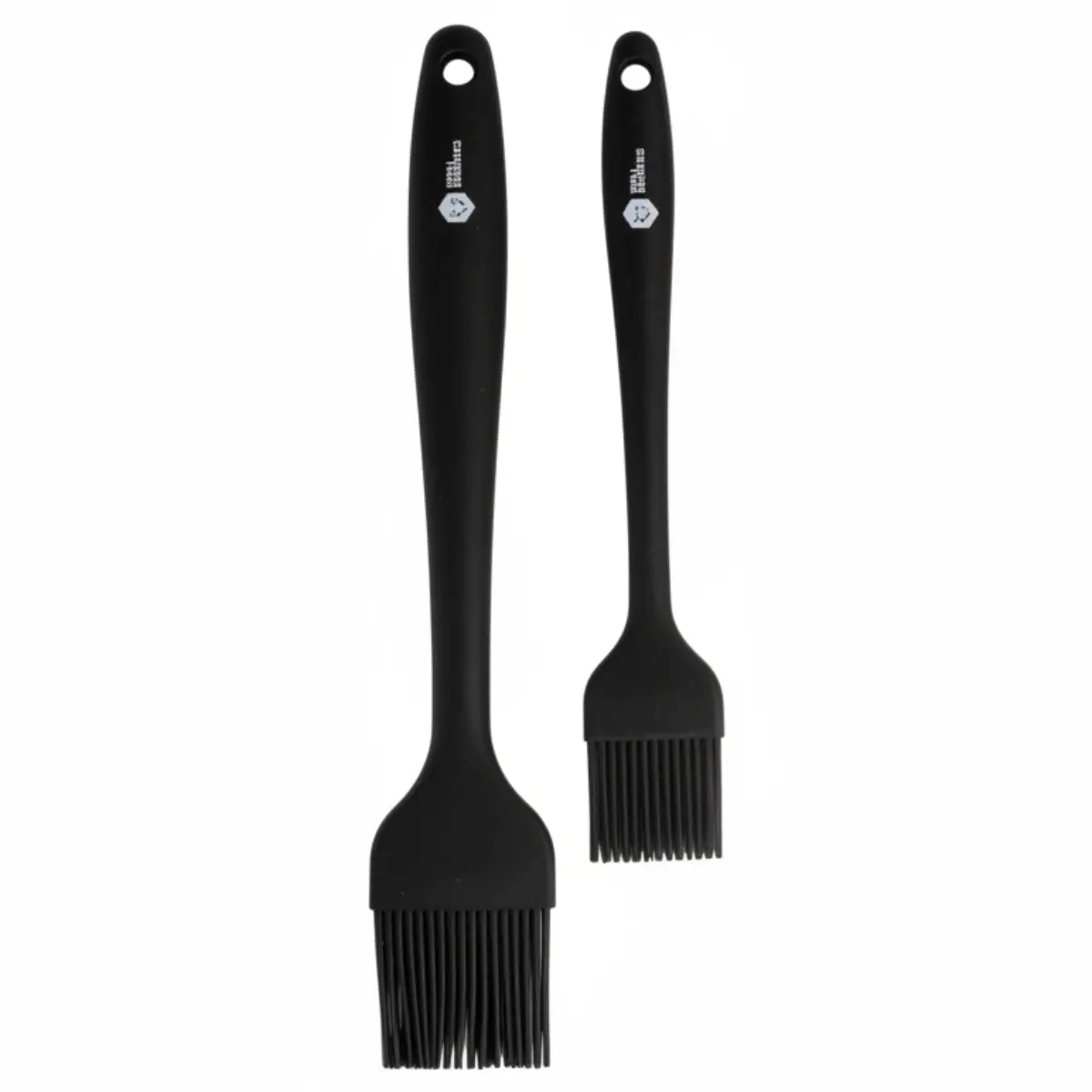 Cookinglife Grill Bbq Kwasten / Bakkwasten - Siliconen - 2 Stuks - 21 & 25 Cm 1
