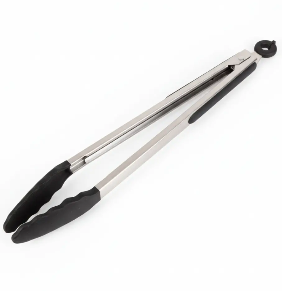 Cookinglife Grill Bbq Tang 40 Cm - Siliconen Kop 1