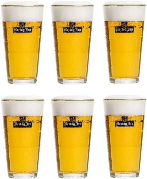 Hertog Jan Bierglazen Vaasje - 250 Ml - 6 Stuks 1