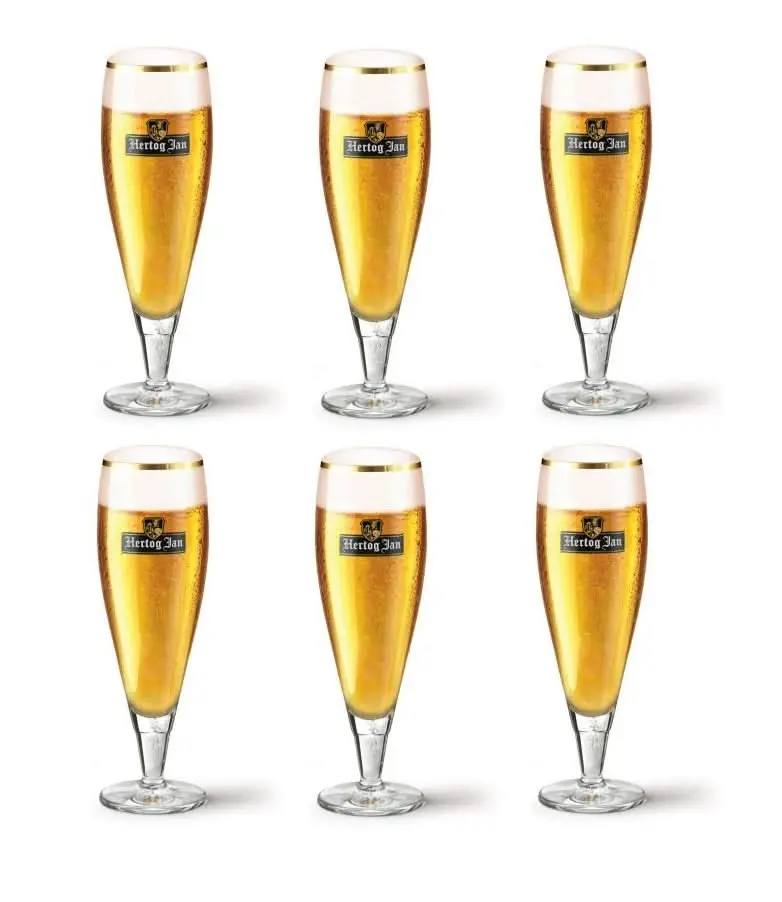 Hertog Jan Bierglazen Op Voet - 250 Ml - 6 Stuks 1