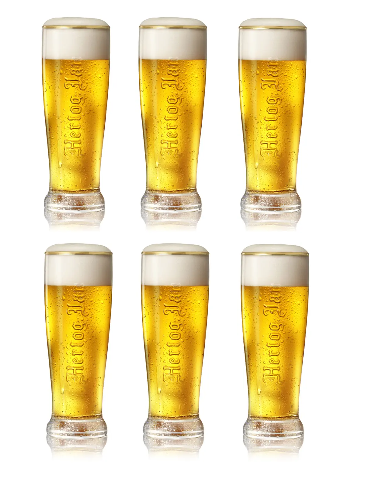 Hertog Jan Bierglazen / Fluitje - 200 Ml - 6 Stuks 1