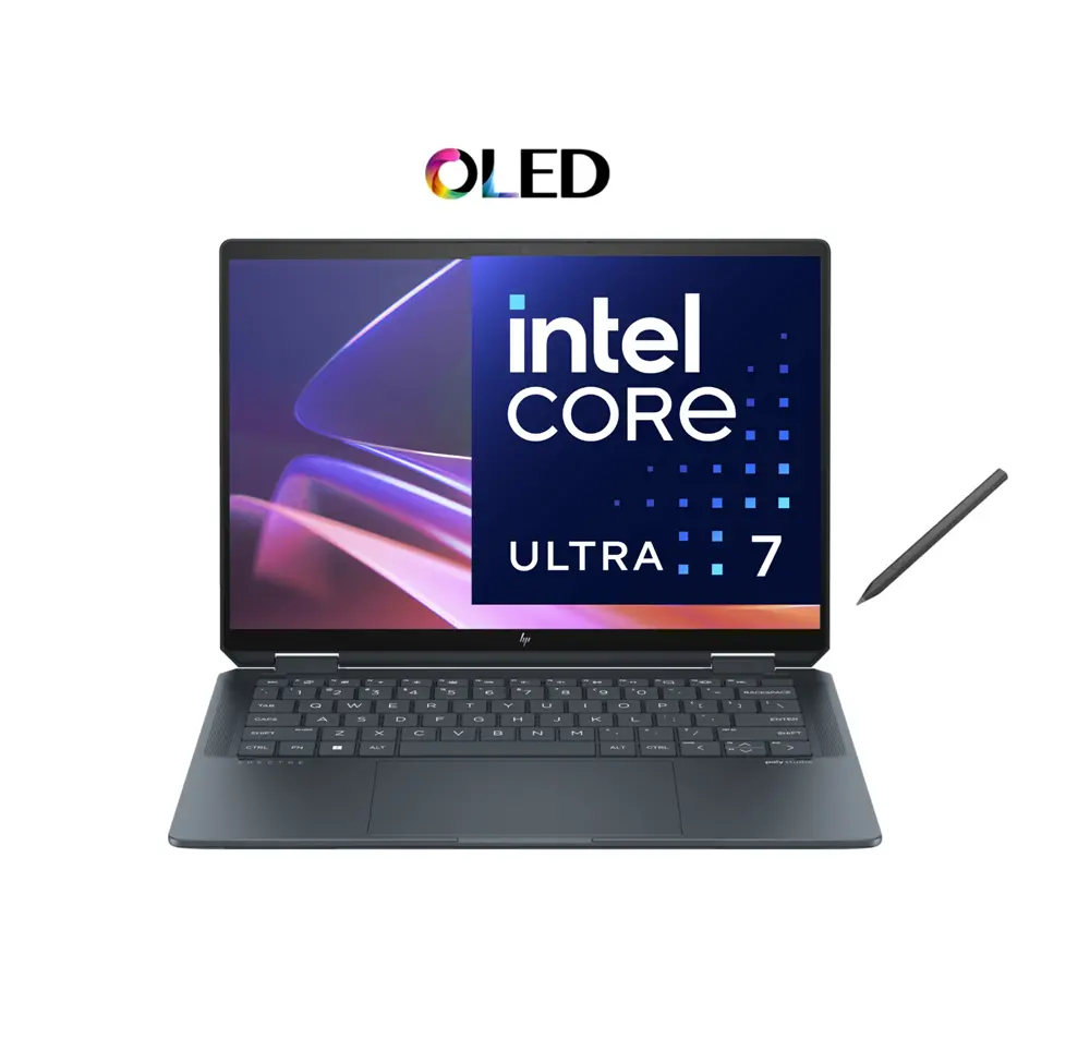 Hp Spectre X360 14T-Eu000 (7K631av), Intel Core Ultra 7-155H, Ram 32Gb, Ssd 2Tb Nvme, Intel Arc Graphics, 14 2.8K Oled Touch, Nightfall Black Aluminum 1