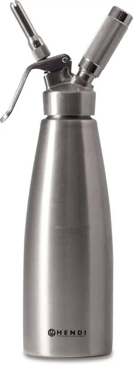 Hendi Slagroomspuit Rvs 1 Liter 1