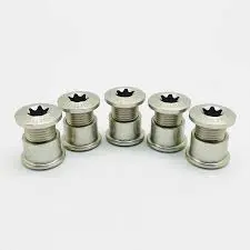 Carbon-Ti X-Fix Chainring Bolts Silver 1