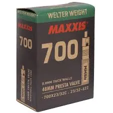 Maxxis Inner Tube 28 Welterweight 48Mm (23/32-622) 1
