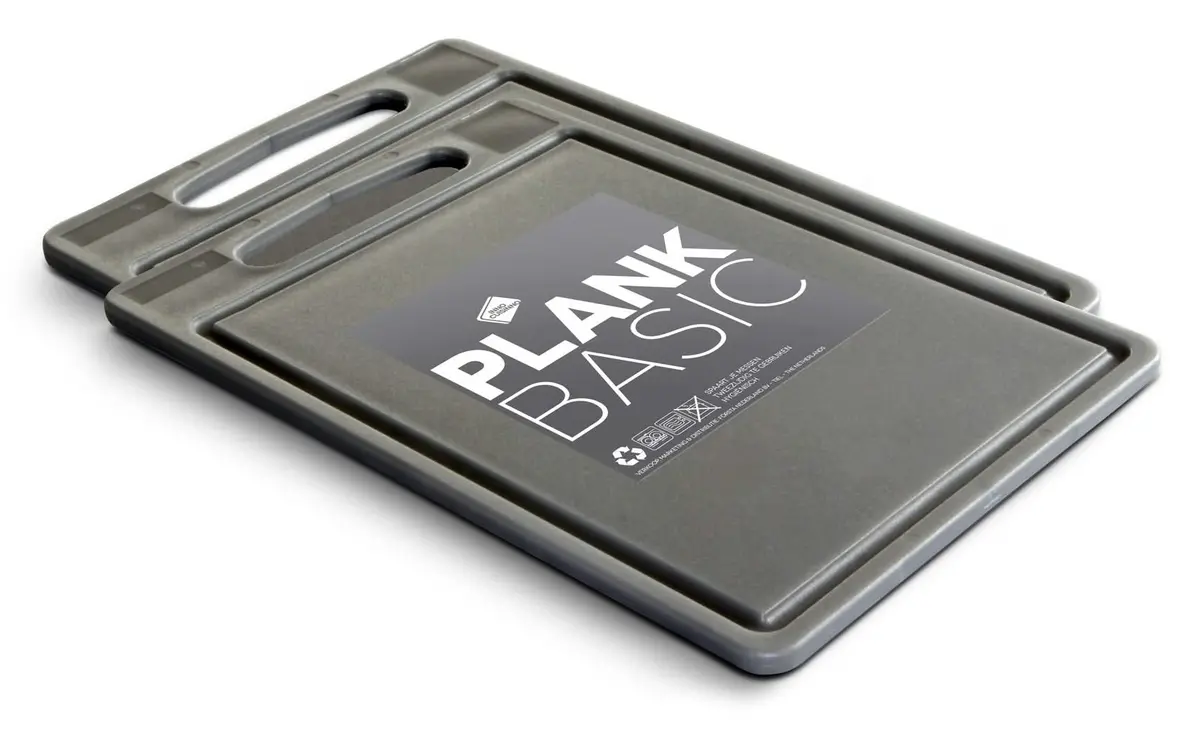 Inno Cuisinno Snijplanken Basic - 35 X 25 Cm - Grijs - 2 Stuks 1