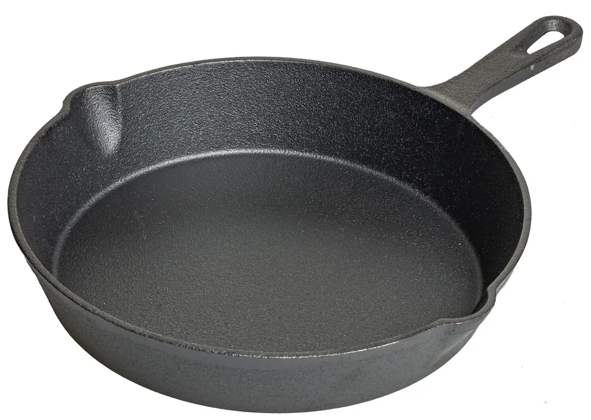Blackwell Koekenpan Skillet Gietijzer Ø 25 Cm - Geschikt Voor Alle Warmtebronnen - Zonder Anti-Aanbaklaag 1