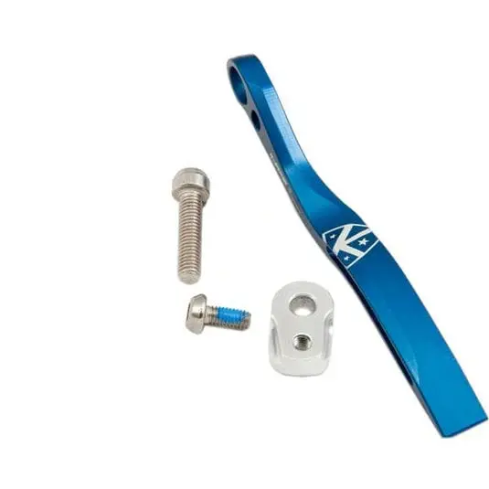 K-Edge Pro Road Braze-On Double Chain Catcher - Blue 1