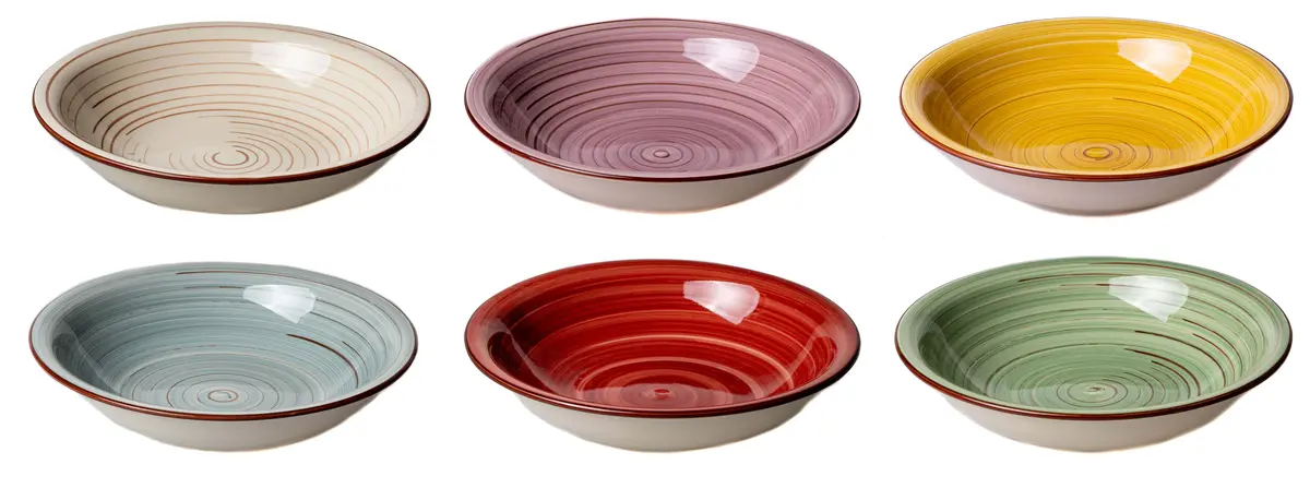 Studio Tavola Diepe Borden / Pastaborden Rimini Ø 21 Cm - 6 Stuks 1