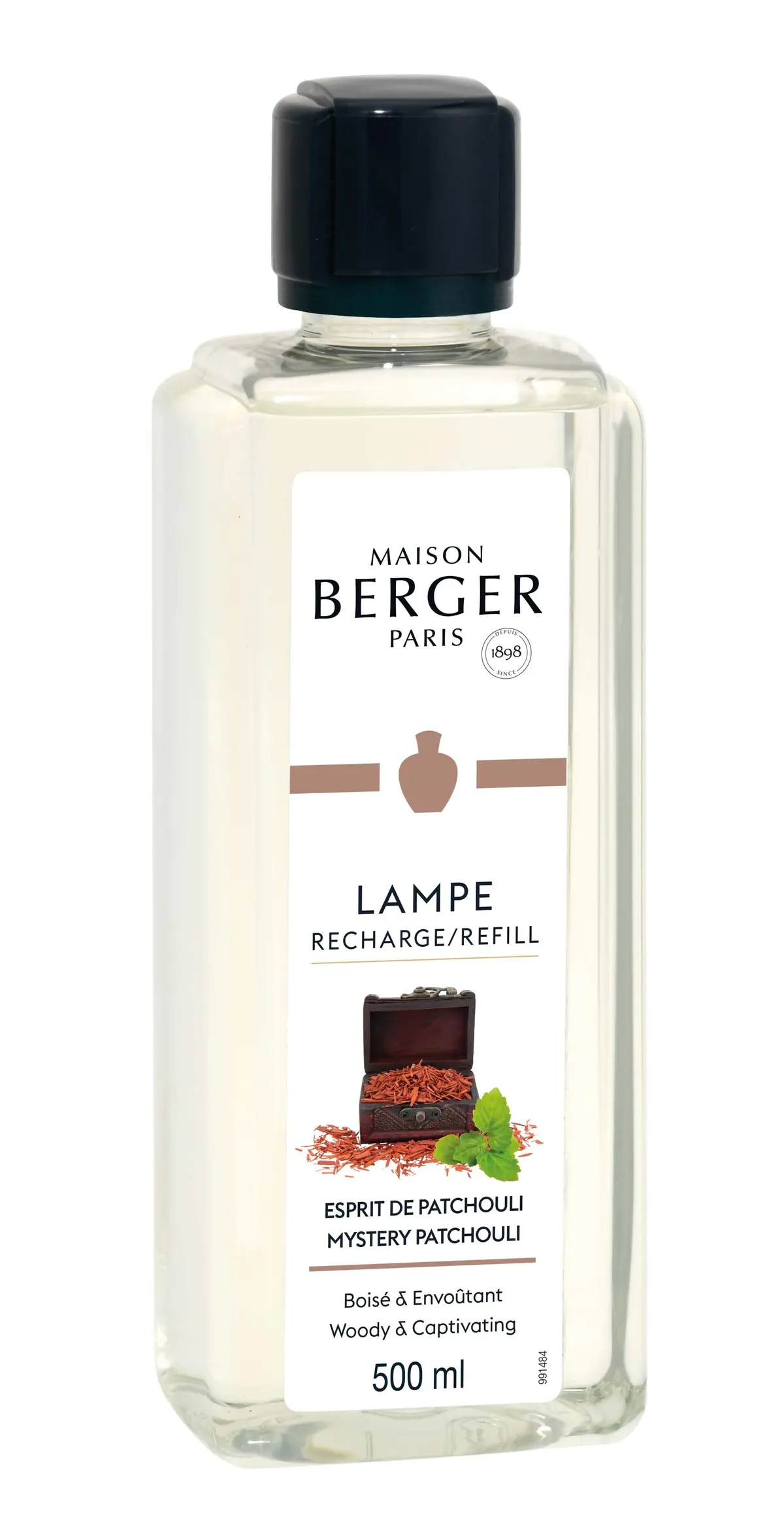 Maison Berger Navulling - Voor Geurbrander - Mystery Patchouli - 500 Ml 1