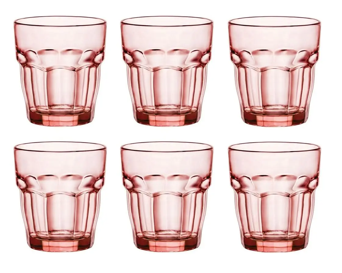 Bormioli Rocco Waterglazen Rock Bar - Oranje - 270 Ml - 6 Stuks 1