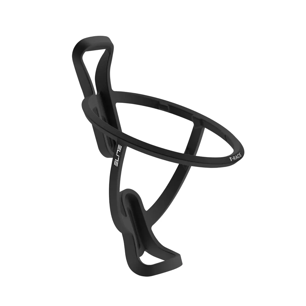 Elite T-Race Black Soft Touch Bottle Cage 1