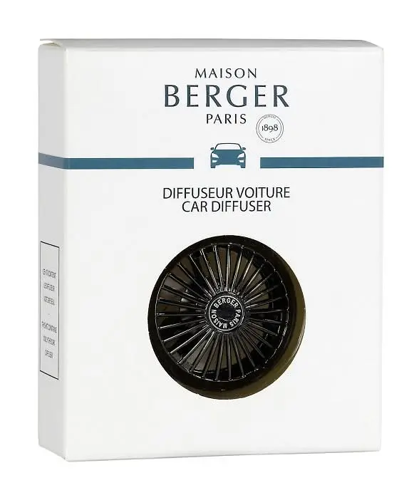 Maison Berger Autoparfum Diffuser Car Wheel Gun Metal - Zonder Navulling 1