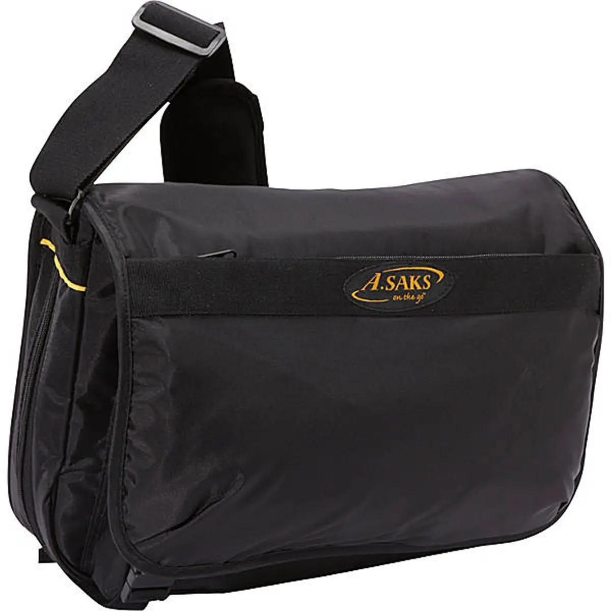 A. Saks Expandable Messenger Bag 1
