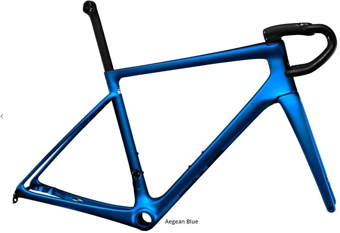 Enve Melee Aegean Blue Size 52 + 2 Piece Enve Ses Ar Aero Cockpit 1