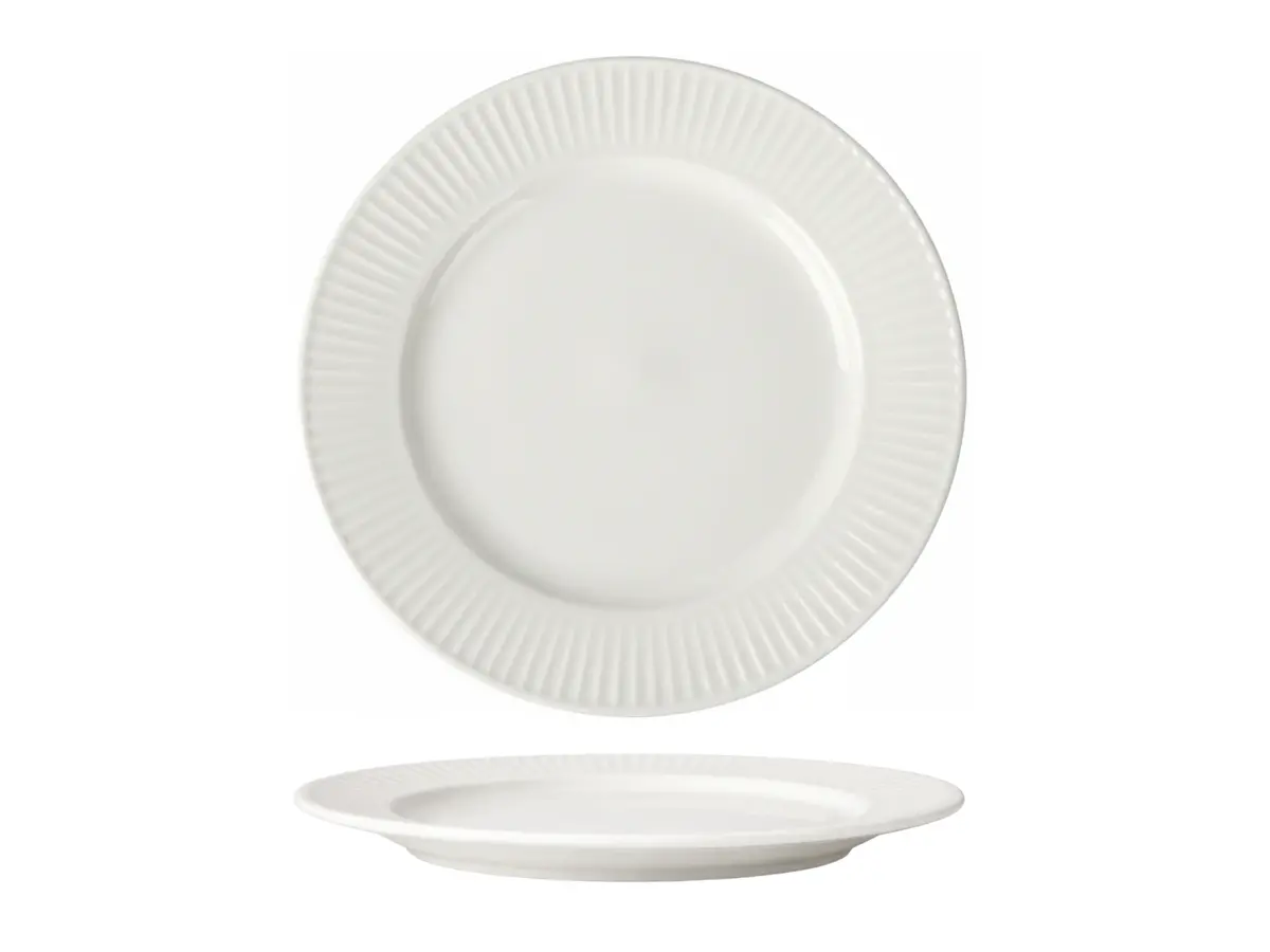 Cookinglife Ontbijtborden / Dessertborden Siaki New Bone - Porselein Ø 20 Cm - 6 Stuks 1