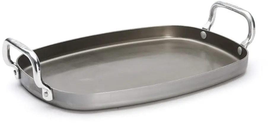 De Buyer Plancha Mineral B Pro - 38 X 26 Cm - Zonder Anti-Aanbaklaag 1