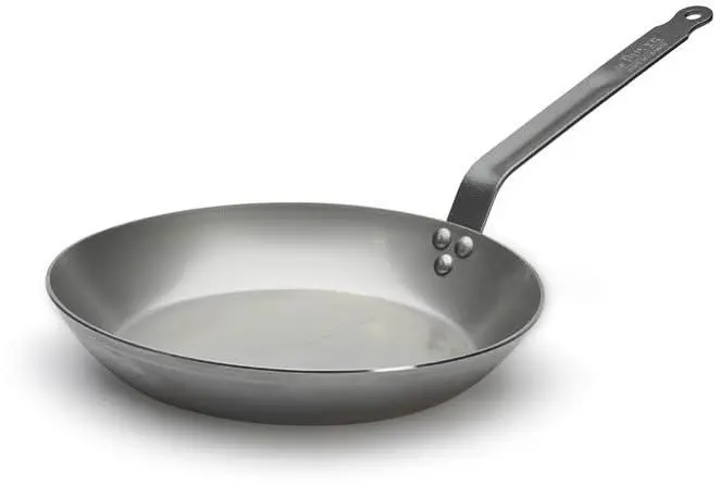 De Buyer Koekenpan Lyonnaise Carbon Plus - Plaatstaal - Ø 28 Cm - Zonder Anti-Aanbaklaag 1