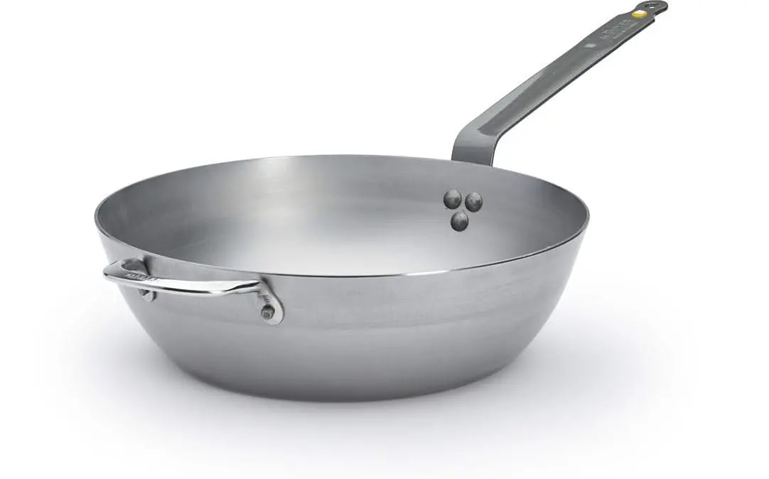 De Buyer Hapjespan / Sauteuse Mineral B - Ø 32 Cm / 5.5 Liter - Zonder Anti-Aanbaklaag 1