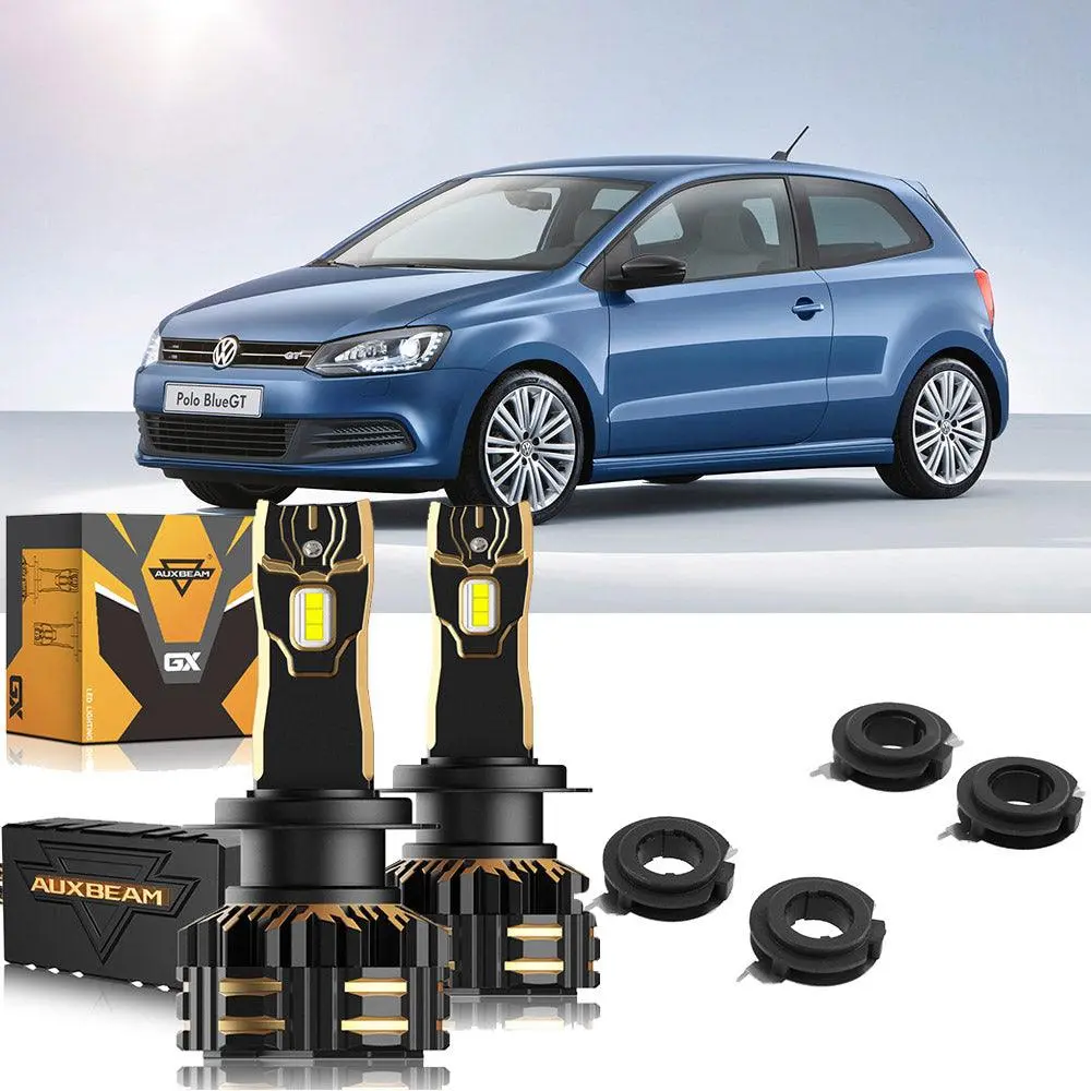For 2013 Volkswagen Polo H7 Led Headlight Bulbs 1