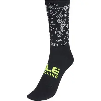 Ale Cycling Versilia Meryl Socks Men Black 1