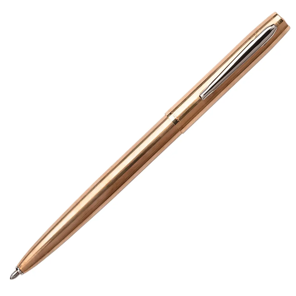 Fisher Space Pen Antimicrobial Raw Brass Cap-O-Matic 1