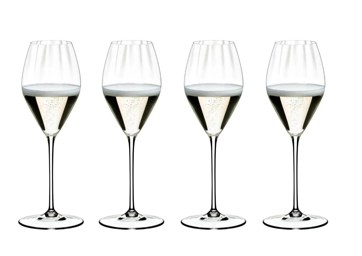 Riedel Wijnglazenset - Champagneglazen - Flutes - Performance - 375 Ml - 4 Stuks 1
