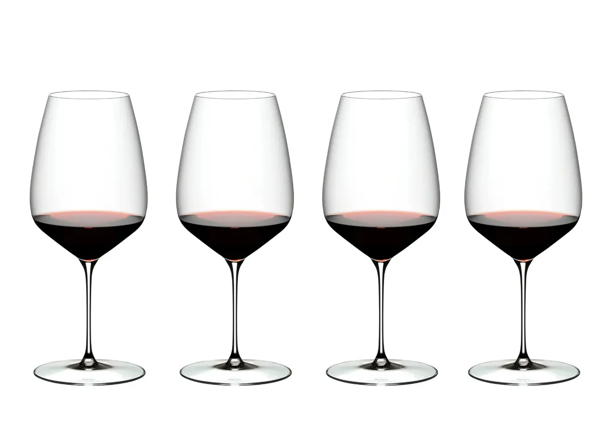 Riedel Wijnglazenset - Rode Wijnglazen - Veloce - Cabernet Sauvignon / Merlot - 829 Ml -  4 Stuks 1