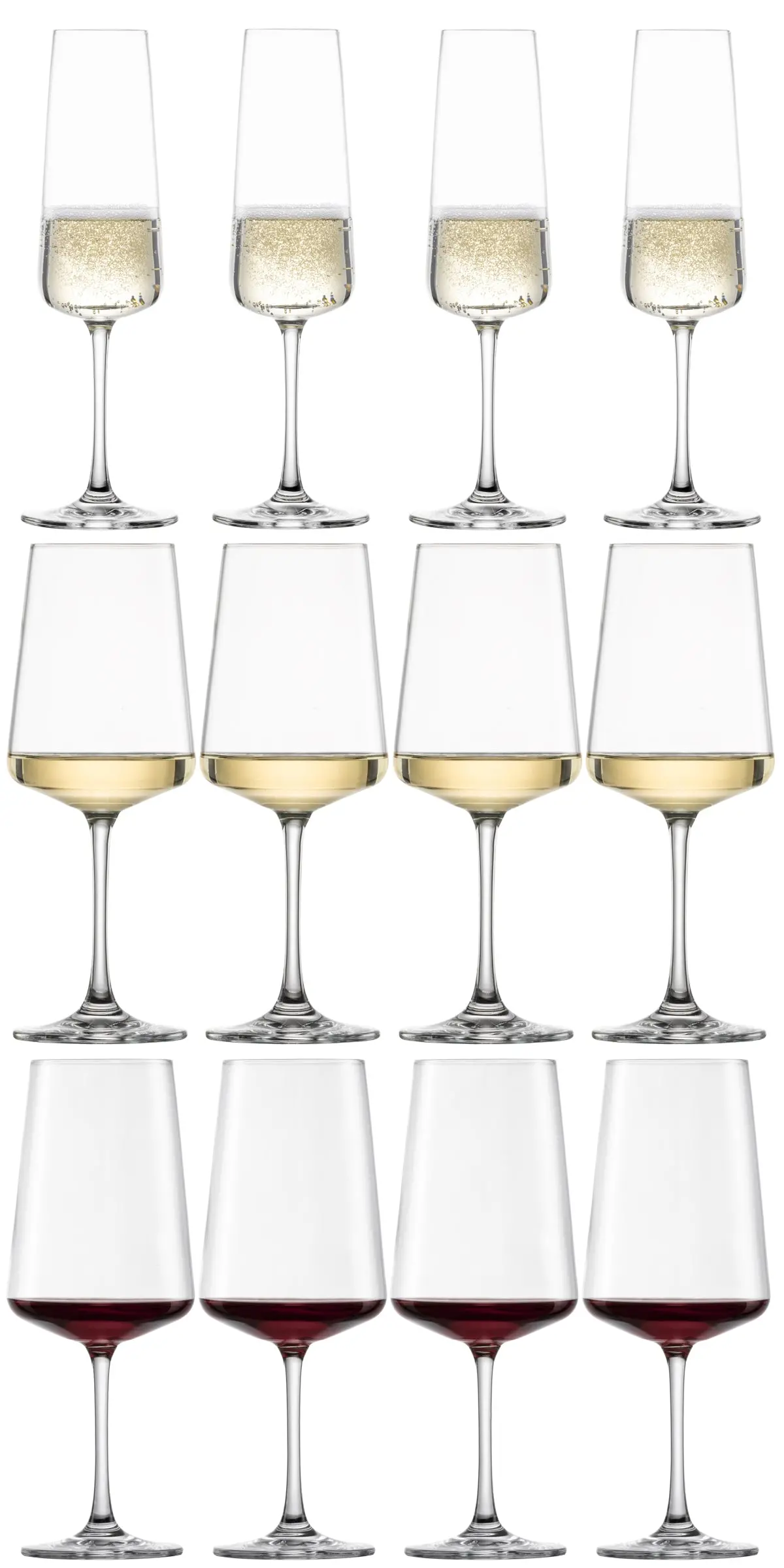 Schott Zwiesel Wijnglazenset Miovino 12-Delige - Rode Wijnglazen, Witte Wijnglazen En Champagneglazen 1