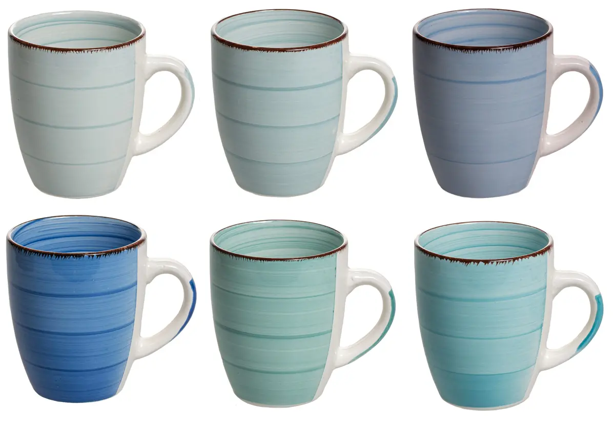 Cookinglife Mokken Delice Blauw 350 Ml - 6 Stuks 1