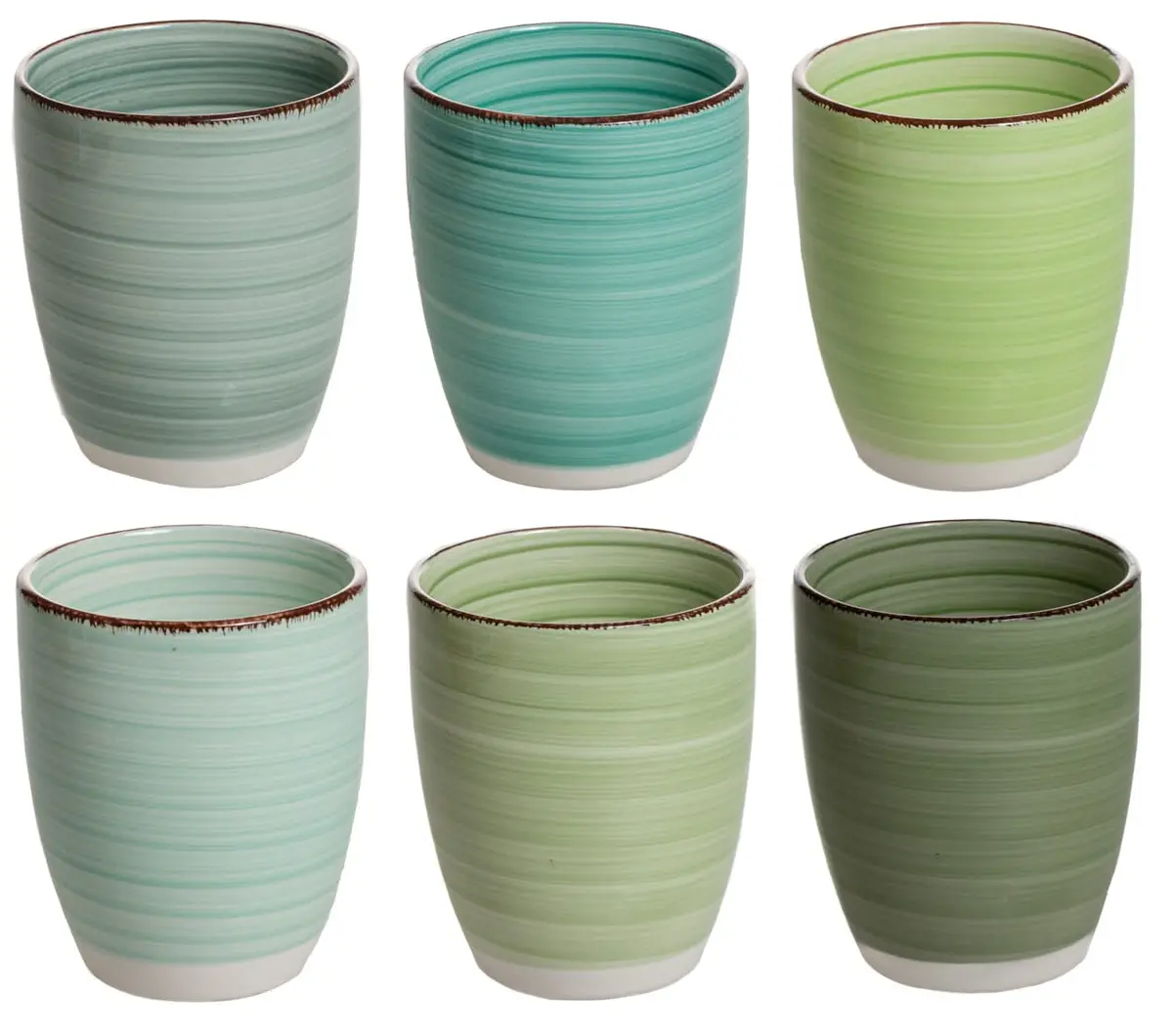 Cookinglife Koffiekopjes / Senseokopjes Delice Groen 180 Ml - 6 Stuks 1