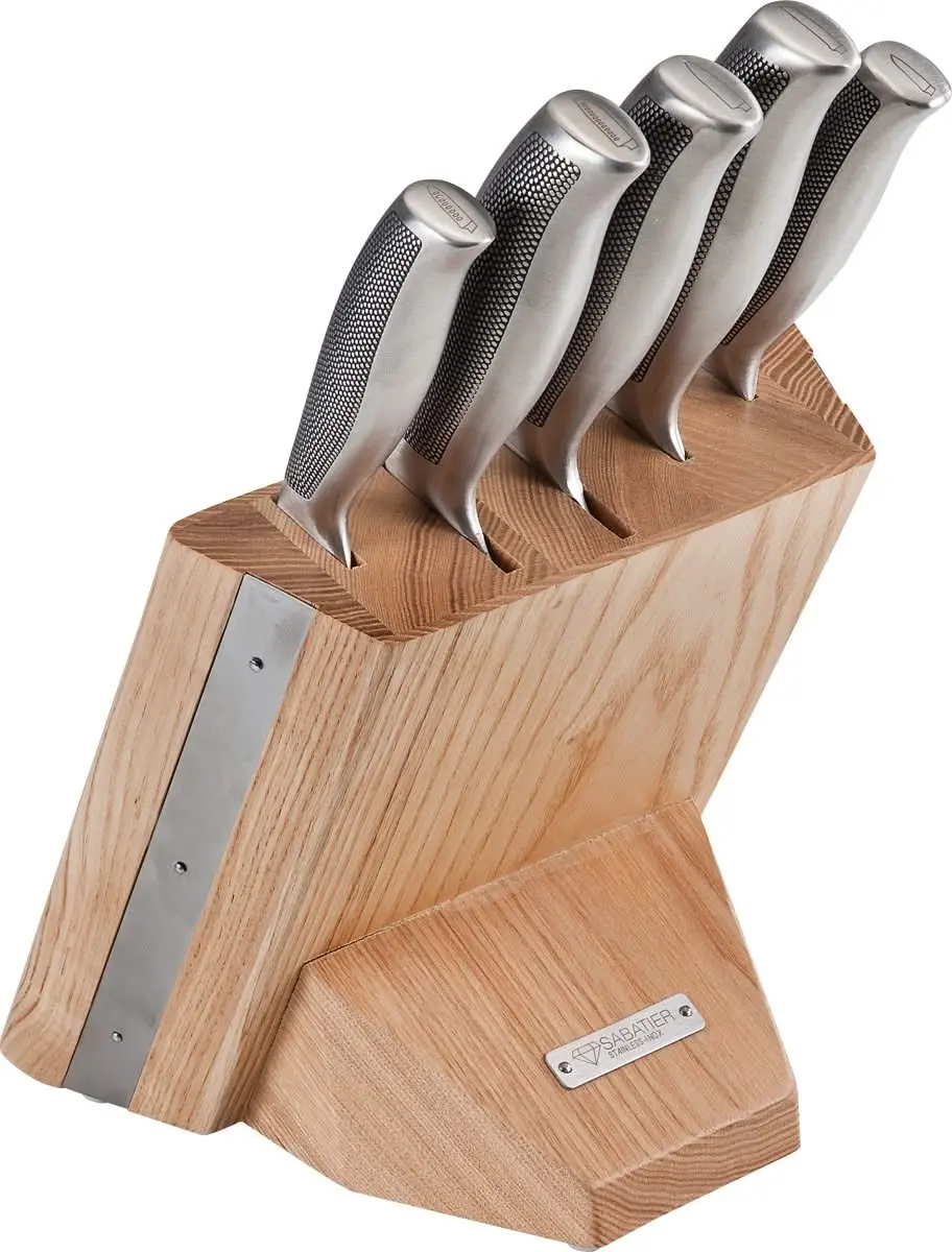 Diamant Sabatier Messenblok Riyouri Hout 6-Delig 1
