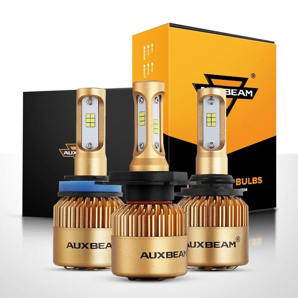 Fan Cooling S3 Series 10000Lm 72W Led Headlight Bulbs 6500K Cool White 1