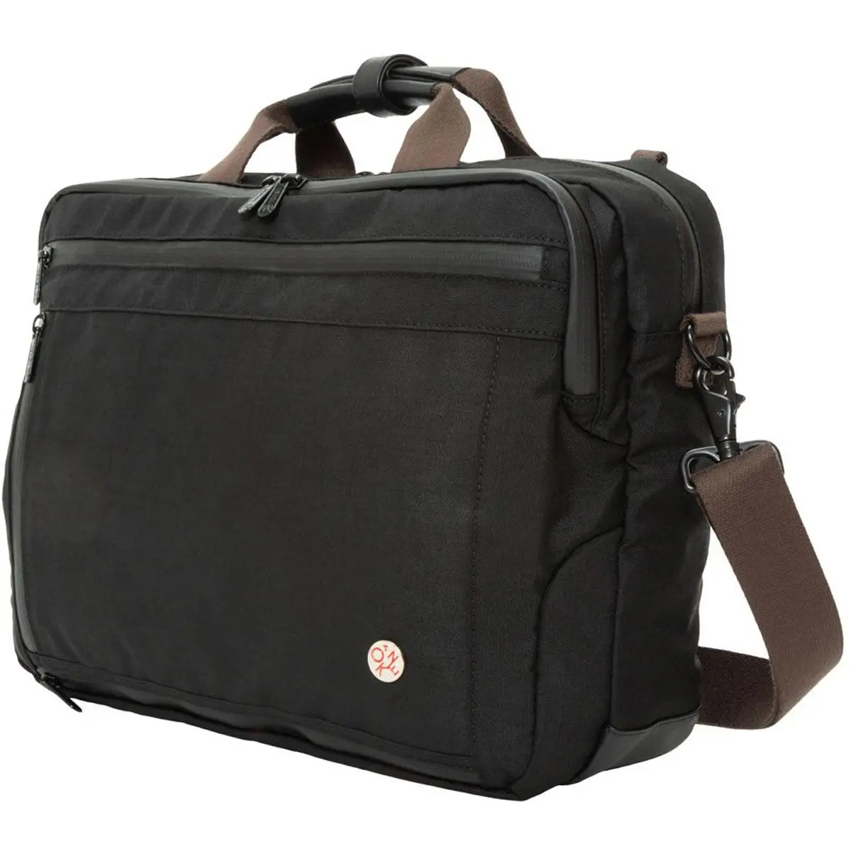 Manhattan Portage Waxed Nylon Saratoga Briefcase 1