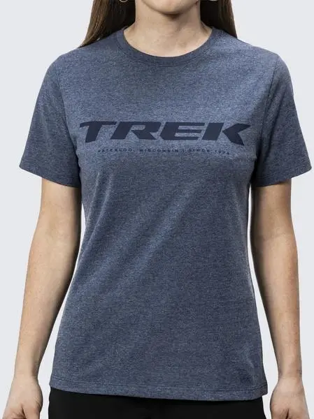 Bontrager Trek Logo Women's Tee - Blue 1