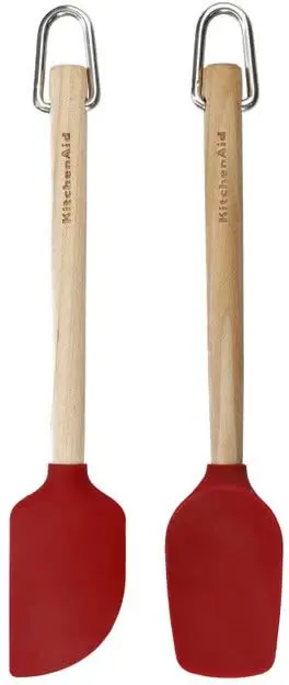 Kitchenaid Spatelset Core Keizerrood Berkenhout 2-Delig 1