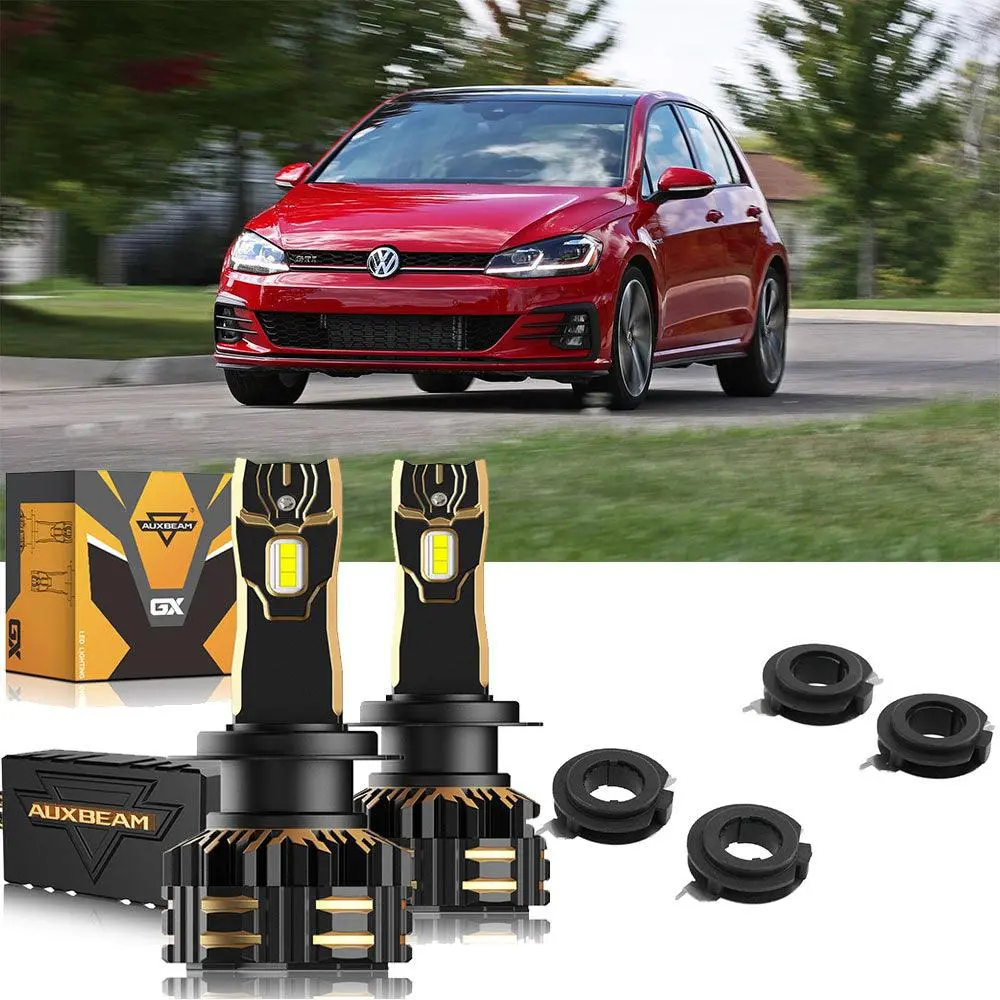 For 2018-2019 Volkswagen Gti H7 Led Headlight Bulbs 1