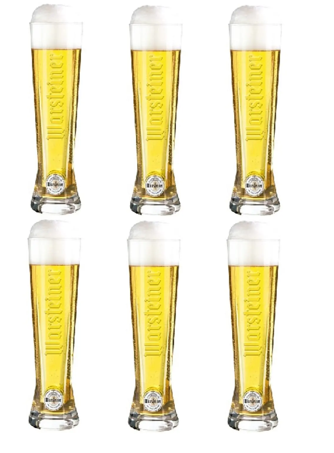 Warsteiner Bierglazen Premium - 200 Ml - 6 Stuks 1