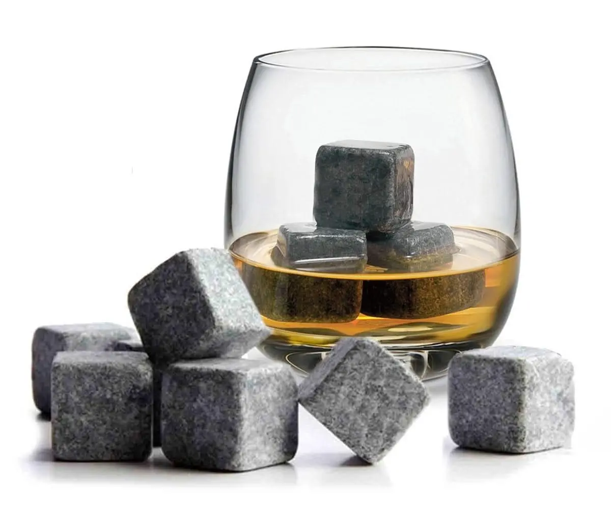 Jay Hill Whiskey Stenen / Koelstenen - 8 Stuks - Herbruikbaar 1
