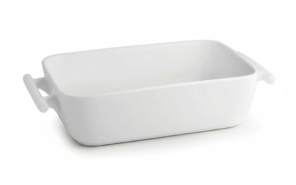 Bonbistro Ovenschalen Yong Squito - Wit - 39 X 24 X 6 Cm / 3.5 Liter - 2 Stuks 1