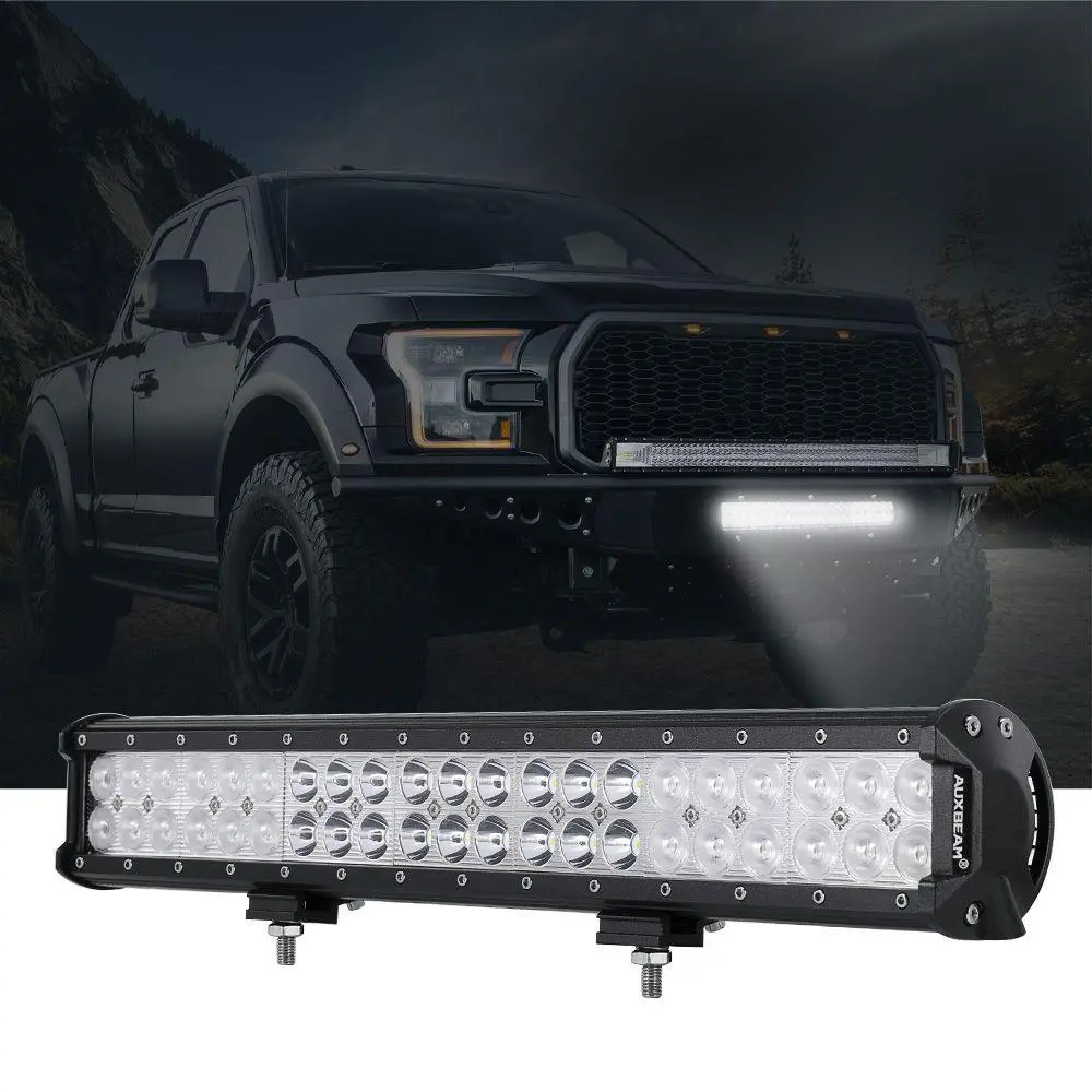 20 Inch Classic-Sm Series Dual Row Led Light Bar 6000K White Combo 1