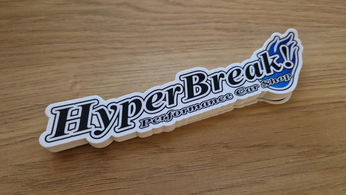 Hyperbreak Logo Sticker 1