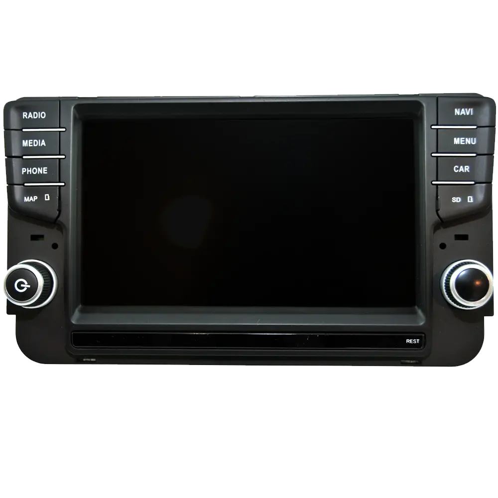 Vw Golf 7 8 Inch Navigation System Compatible With Badge Camera - Composition Media 1